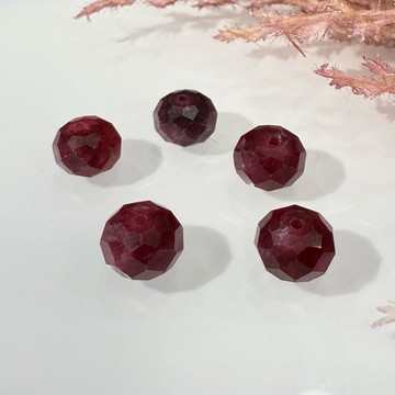 💕 𝓒. 𝓣 晶寶💕紅石榴石 石榴石 水晶 單珠 隨形 散珠 diy 設計 有孔洞