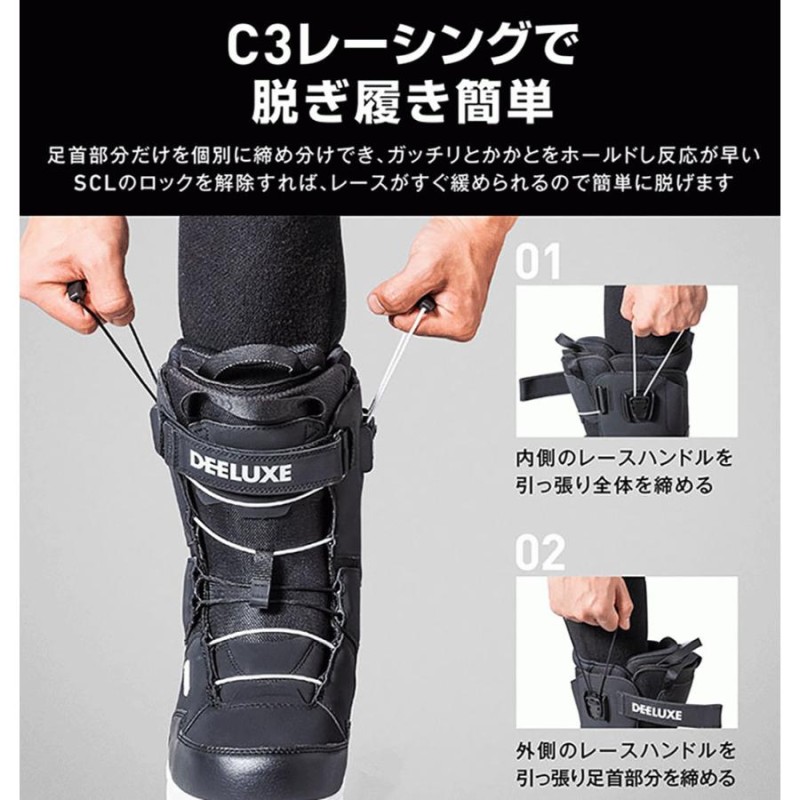 スノーボード [26cm]DEELUXE TEAM ID LTD ディーラックス(DEELUXE) スノーボードブーツ ひもタイプ チーム