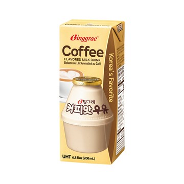 韓味不二 Binggrae 咖啡牛奶 (200ml*24入)