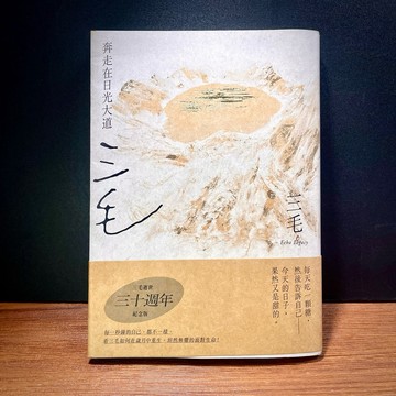 ◤降價出清💥全新 《奔走在日光大道 (三毛逝世30週年紀念版)附書腰》皇冠出版