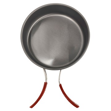 平底煎鍋 小 鍋面直徑18公分 把手10公分/180G 鋁合金  1個  黑色