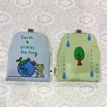 AYANOKOJI京都綾小路平口口金包-AP青蛙(藍)