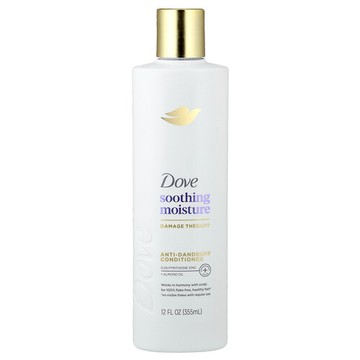 Dove, 去屑護髮素，舒緩保濕，12 液量盎司（355 毫升）