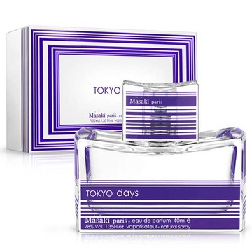 【送禮自用】Masaki松島正樹 TOKYO days紫戀東京女性淡香精 40ml [47184]