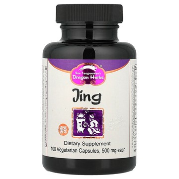 Dragon Herbs, Jing，100 粒素食膠囊