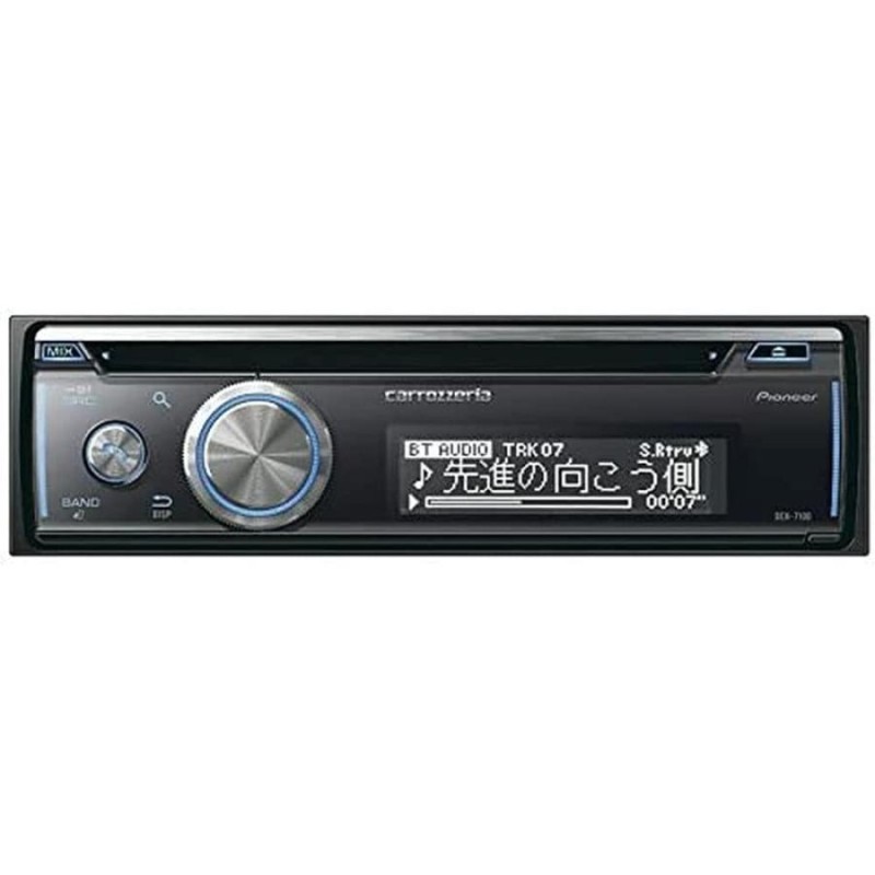 パイオニア カロッツェリア カーオーディオ 1DIN CD USB Bluetooth DEH 