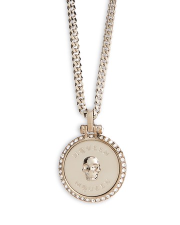 Alexander McQUEEN Sovereign Skull Necklace, 18
