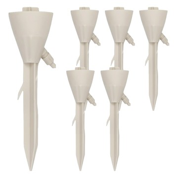 minono 米諾諾 可調水流自動澆花器 18 x 5cm 6個  顏色隨機  1組