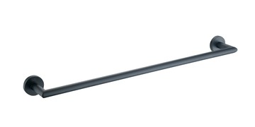 BOSS不銹鋼單桿毛巾架-消光黑63cm/HB-22001