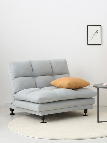 MARKETB Embossed Single-Seater Multi-Fabric Sofa