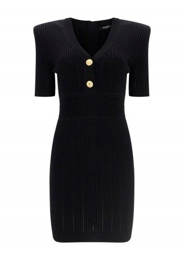 Balmain - Dress - Womens - Black