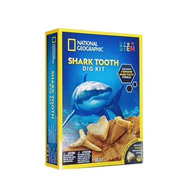 NATIONAL GEOGRAPHIC 國家地理 探秘鯊齒挖掘套組