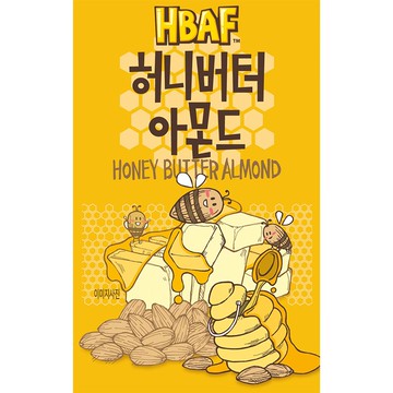 HBAF 杏仁果（蜂蜜奶油味）30g x12入團購組