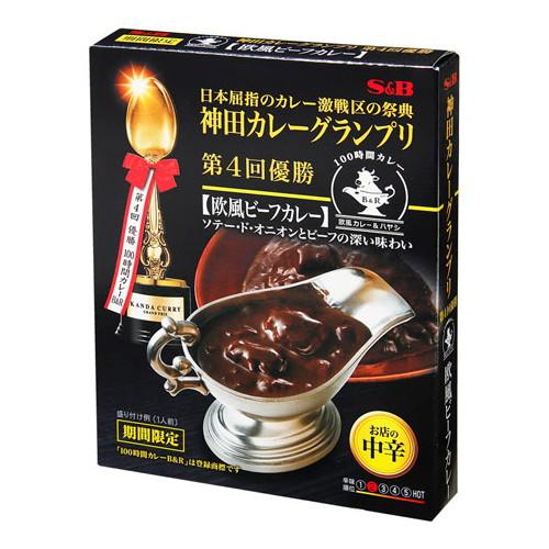 エスビー食品 SB エスビー 神田カレー100時間BR欧風ビーフ 180g ×5 メーカー直送