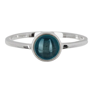 Pura Vida 美國手工 MOOD RING 銀色心情石戒指