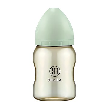 Simba 小獅王辛巴 蘊蜜鉑金PPSU寬口防脹氣奶瓶 新生適用  綠沐  200ml  1瓶