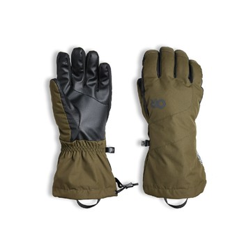 outdoor research 美國 男 防水防風透氣保暖手套深橄欖綠322578/薄手套/機