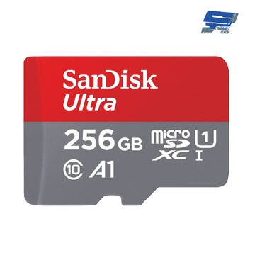 昌運監視器 sandisk ultra microsdxc 256gb a1 c10 u1 記憶卡