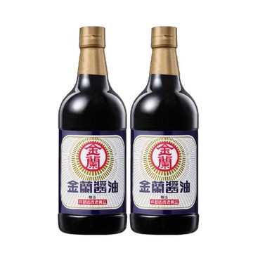 【金蘭食品】金蘭醬油1000ml x2入