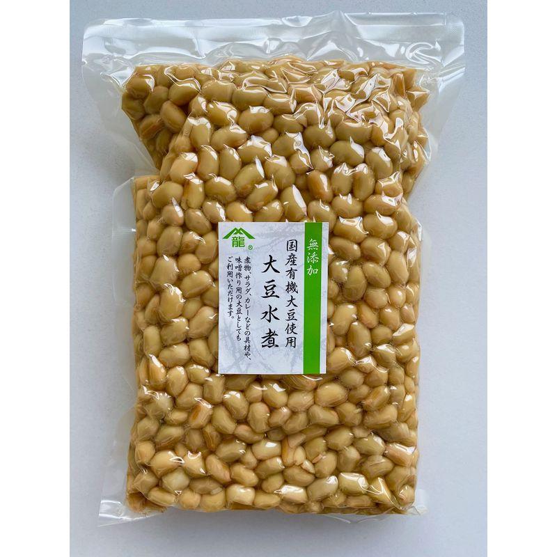 国産有機大豆使用 無添加大豆水煮1kg