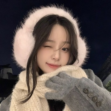 特價💖大毛絨防狐狸毛護耳套保暖耳罩女冬季防寒耳捂子加厚好收納顯臉小 日係毛絨耳罩 毛絨護耳耳包 毛綫帽 HQSC