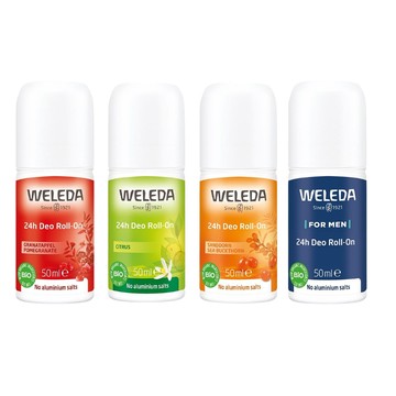 德國原廠版 Weleda 薇莉達 體香滾珠 50ml 溫和 止汗 除臭 沙棘 石榴 紳士 柑橘 現貨 ｜滿額領券最高現折$200⚡保養 美妝 品牌香氛 【心心哈德】