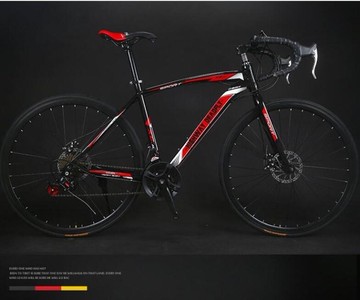 公路自行車賽車21速破風變速彎把雙碟剎男女單車學生車肌肉  DF  都市時尚