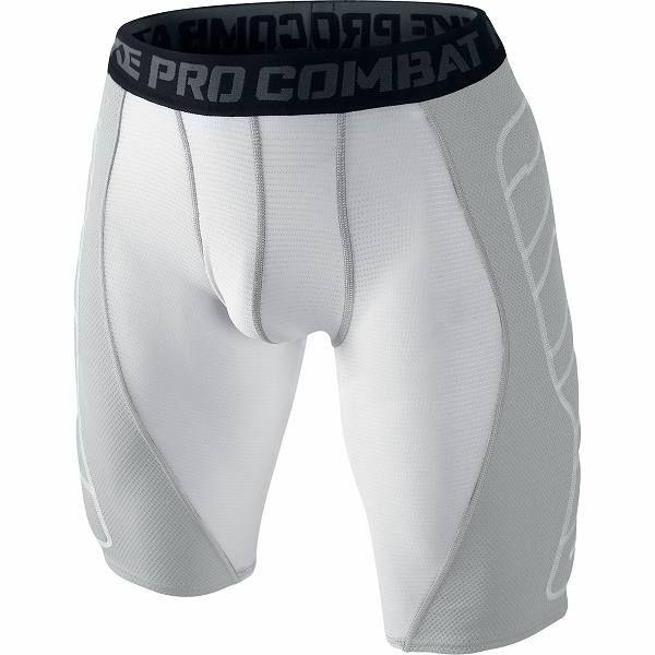 Nike Pro パッド付き ホワイトパンツ　サイズM Nike Pro パッド付き ホワイトパンツ サイズM