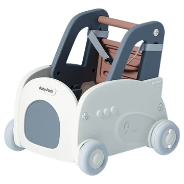 Jane&Nini Toy 兒童多功能推車 適用年齡3歲以上 PP聚丙烯 PE聚乙烯  白色 + 藍色