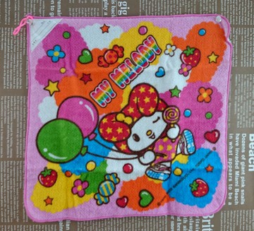 【震撼精品百貨】My Melody 美樂蒂~方巾_氣球圖案_繩子