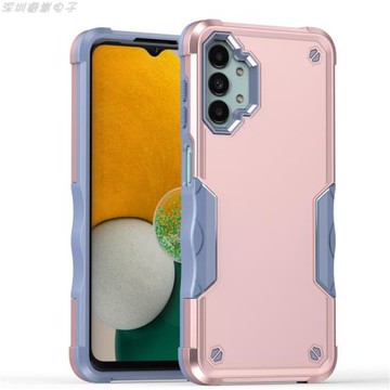 適用三星A13磨砂手機殼A33金屬質感A53鏡頭全包A73防摔A23硅膠套