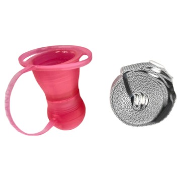 MK 戶外飲水器 DC-112 寵物用 11x6x13CM  粉紅  1個