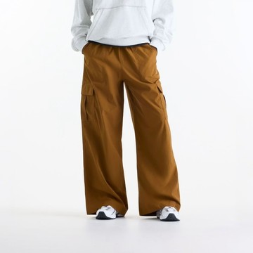 【New Balance】限時9折↘寬褲 工裝褲 女款 焦糖咖 WP53504BFT