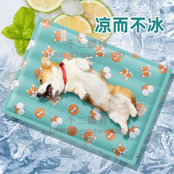 寵物冰墊 冰凝膠降溫貓咪夏季睡覺涼窩貓窩 狗狗睡席涼席冰涼墊墊子【不二雜貨】