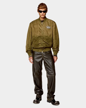 DIESEL D Logo 漸層飛行夾克 - 48