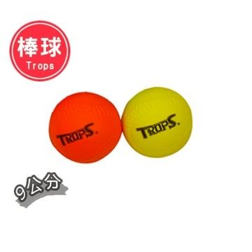 Success成功 4111 發泡安全棒球 9cm(多色)*黃色