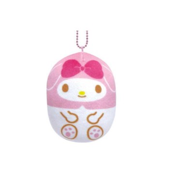 【震撼精品百貨】My Melody_美樂蒂~日本Sanrio三麗鷗 美樂蒂絨毛玩偶吊飾-不倒翁*50926