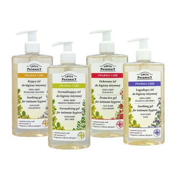 私密清潔 【Green Pharmacy】經典私密潔膚露300ml(蔓越莓/洋甘菊/鼠尾草/茶樹)