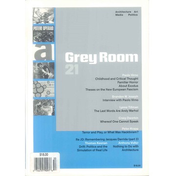 Grey Room Current Issue#21 -9780262755108 絕版英文設計書 [建築人設計人的店-上博圖書]