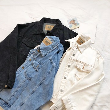 現貨 ⓇⒺⓃⒶ｜騎車不怕風大🛵｜復古做舊牛仔外套_百搭/復古/寬鬆/外套/牛仔外套【R11796】