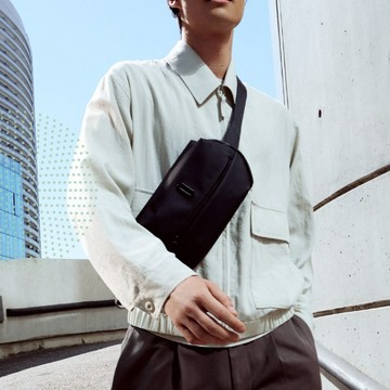 【Hedgren】LOOP系列 EDDY 胸包 單肩包 RFID防盜 AirTag收納 防潑水 耐髒汙