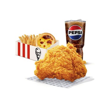 【肯德基】 咔啦脆雞+蛋撻小薯 絕配餐 好禮即享券