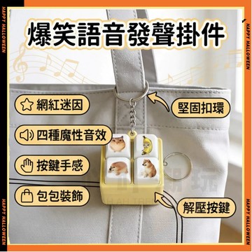 現貨我的刀盾 語音按鍵 鑰匙扣 爆款 網絡熱梗 巴巴博一 比比拉布 咕咕嘎嘎 歪比巴卜 發聲按鍵 語音掛飾 回答我