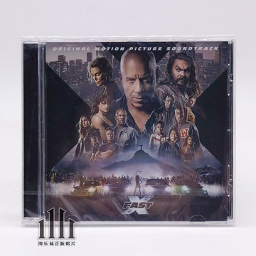 FAST X 速度與激情10 電影原聲 CD 原裝正版
