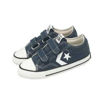 Converse 休閒鞋 Star Player 76 2V 小童鞋 學步鞋 藍 魔鬼氈 帆布鞋 A05221C
