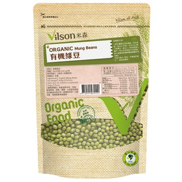 【米森 vilson】有機綠豆(450g/包)