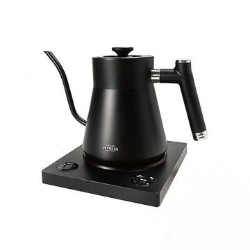 AIWA 愛華 1.0L 鵝頸溫控手沖電茶(黑色/白色) /台 AA-K21GC