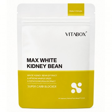 VITABOX 維他盒子 享受專科 美國高效白腎豆 + 非洲芒果籽 + 馬鈴薯萃取物  1包  30顆