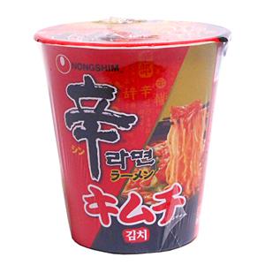 ★まとめ買い★　農心ジャパン　辛ラーメンキムチカップ　６８Ｇ　×24個