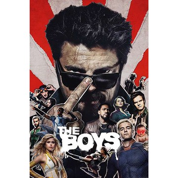黑袍糾察隊 The Boys (旭日) 英國進口海報